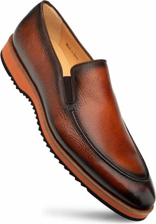 Mezlan Mens Prego Loafer In Cognac