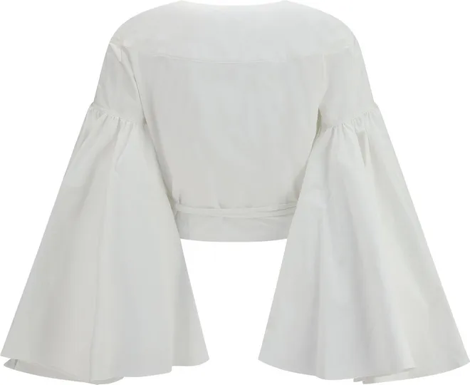 Paysan Wrap Shirt - White
