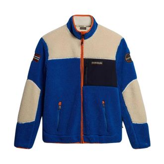 Napapijri Heren, Sport, Blauw, Maat: XL Fleece
