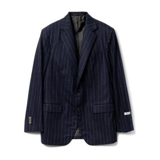 Johnstons of Elgin Merino Cashmere Jacket - female - Johnstons of Elgin - Blazers - Blue - S - Jackets