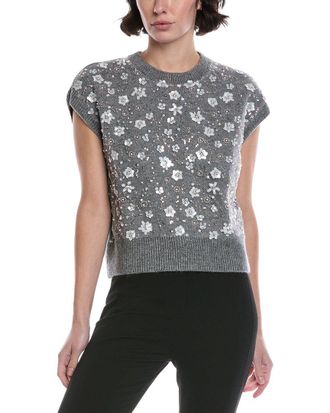 NVLT Nvlt Sequin Sweater Vest