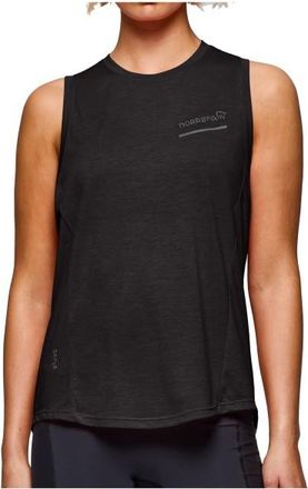 Norr&oslash;na Senja Equaliser Tank Top Laufshirt f&uuml;r Damen | schwarz
