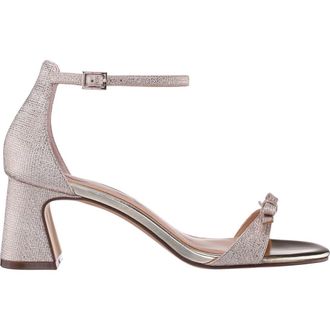 Nina Bia Ankle Strap Sandal in Platino at Nordstrom, Size 5.5