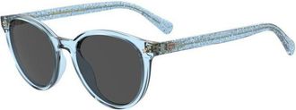 Chiara Ferragni CF 1008/S MVU/IR Womens Sunglasses Blue Size 51