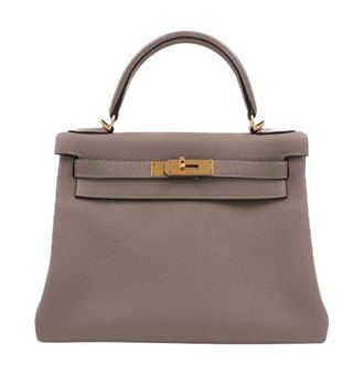 Herm&egrave;s Herm&egrave;s Kelly 28 Togo Leather Gold Hardware