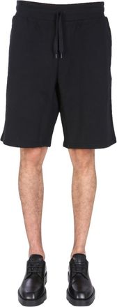 Moschino Black Logo Shorts