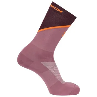 Salomon Pulse Crew Laufsocken - Unisex | rosa