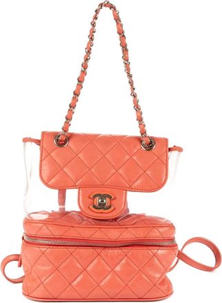 Chanel Zaino trapuntato anni 2000 - Rosa