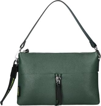 Rebelle Groene leren crossbodytas Athena - Dames - Schoudertassen - Groen - ONE Size - Leer - Tassen