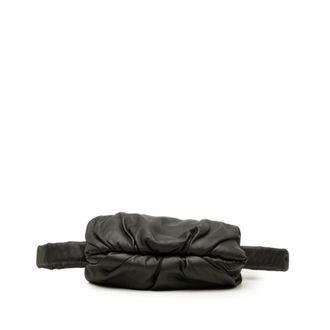 Bottega Veneta Black Leather Fanny Pack Sling Bag (Pre-Owned)