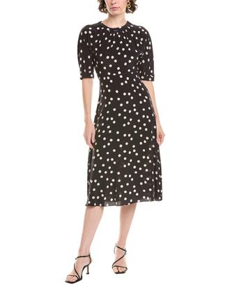 Max Mara Demetra Silk Midi Dress