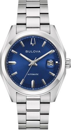 Bulova Surveyor Automatic Bracelet Watch, 39mm in Silver-Tone at Nordstrom
