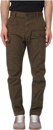 Dsquared2 Uomo, Pantaloni, Verde, S, new