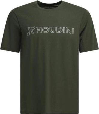 Houdini Activist T-shirt - Heren - T-shirts - Groen - L - Wol - Tops