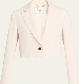 A.L.C. Cam Cropped Single-Breasted Jacket