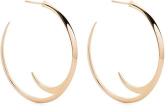 Shaun Leane large Talon Cat Claw hoop earrings - Goud