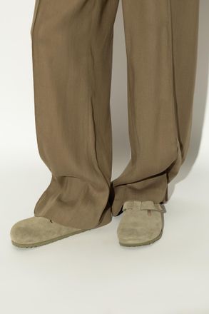 Birkenstock Birkenstock Boston BS Slides, Womens, Green