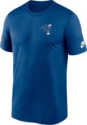 Nike Indianapolis Colts Alt Legend Small Logo Nike Mens Dri-FIT NFL T-Shirt in Blue | 02TI4LBQ98-UE8