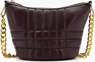 Like Dreams Womens Eleni Quilted Crossbody Top Handle Bag In Brown