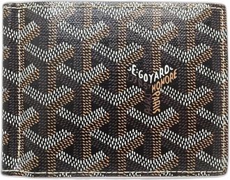 Goyard Black Pvc Leather Wallet (Bi-Fold) (Pre-Owned)