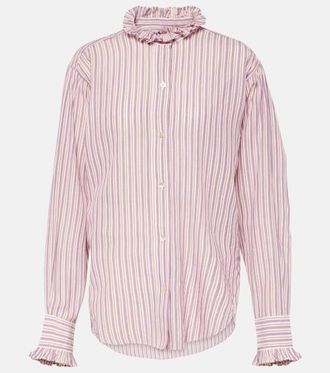 Isabel Marant Camicia Saoli in cotone a righe