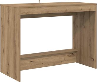 vidaXL Escritorio De Cama Roble Artisan Madera De Ingenier&iacute;a Vidaxl