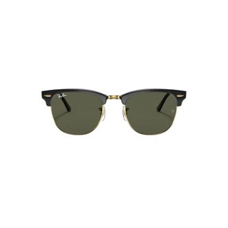 Ray-Ban Clubmaster Zonnebrillen - Heren - Zonnebrillen - Zwart - 49 MM - Accessoires