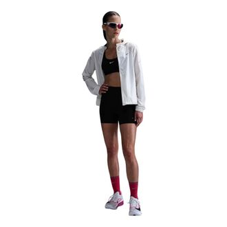 Nike Swift High-Waisted Tight Running Shorts with Pockets - Dames - Sport - Zwart - Maat: M Spandex