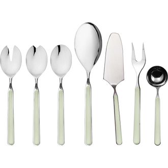 Mepra Fantasia Serving Set - 7 Pieces in Sage at Nordstrom