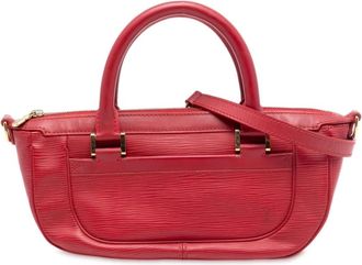 Louis Vuitton Pre-owned Handbags, female, Red, Size: ONE SIZE Pre-owned Top Handle Bag