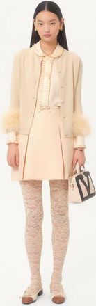 Valentino Cardigan Con Piume Donna BETULLA XXS