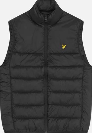 Lyle & Scott Mens Lyle & Scott Puffer Gilet Jet Black - Size: 38/Regular
