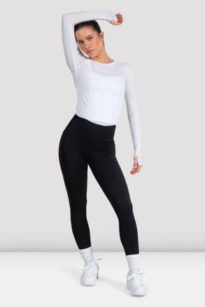 Bloch BLOCH Ladies Apex Dynamic Long Sleeve Top, White
