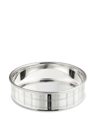 Christofle Graphik wijnring met druppelvanger - Zilver