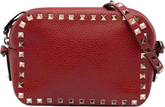 Valentino Borsa Pre-owned Rockstud Crossbody - - Pre-owned - Donna - Rosso - ONE SIZE
