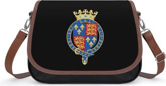Generic Coat of Arms of England Fashion Womens Crossbody Bags Novelty Handbag Shoulder Bag Purse