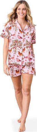 Printfresh Short PJ Set in Ballet Pink at Nordstrom, Size X-Small