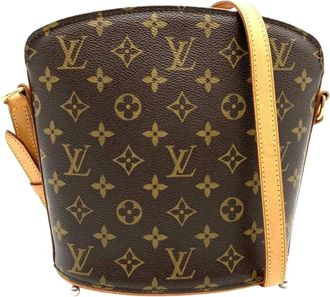 Louis Vuitton Pre-owned Cross Body Bags, female, Brown, Size: ONE SIZE Pre-owned Bucket Bag