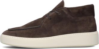 Nubikk Low Top Sneakers Jiro Gio - Heren - Sneakers - Grijs - 45 EU - Leer - Schoenen