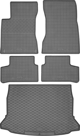 OEM Juego De Alfombrillas De Goma Para Coche Y Maletero Para Mercedes Clase A W177 Hatchback A Partir De Mayo De 2018