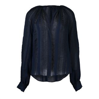 Veronica Beard Womens Jaha Top In Marine