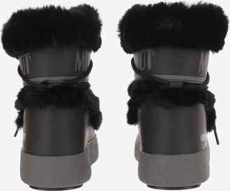 Moon Boot Womens Ankle Boots Ltrack Tube Black Polyamide