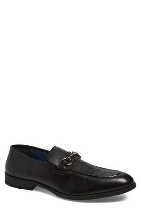 Steve Madden Lekter Bit Loafer in Black Leather at Nordstrom Rack, Size 11.5