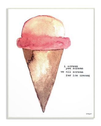 Stupell Industries The Kids Room By Stupell I Scream For Ice Cream