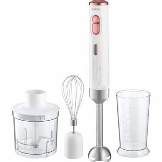 Sencor Shb 9000wh Batidora De Mano Rosa Y Blanca Inal&aacute;mbrica