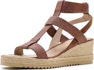 La Canadienne Ray Womens Wedge Shoes Brown : 10 M (B), Canvas