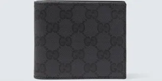 Gucci Gucci Essence Classic GG canvas bi-fold wallet