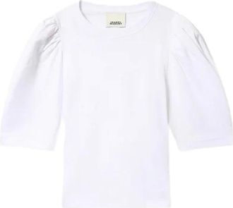 Isabel Marant T-Shirts, female, White, Size: S Maeliss T-Shirt