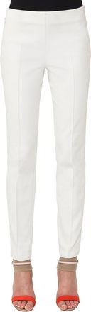 Akris Melissa Skinny Pants, Ivory