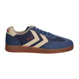 Hummel Vm78 CPH JQ Sneaker - Heren - Schoenen - Blauw - Maat: 36 EU Leer